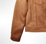 Vegan Wool Jacket -Camel