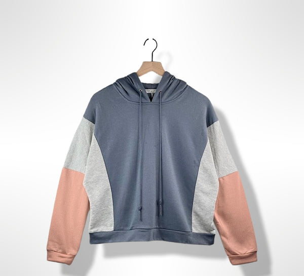 Color Blocked Hoodie