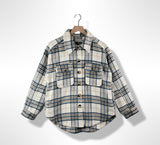 Blue Plaid Flannel Jacket