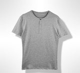 Zino Vizo Crew Neck Gray T- Shirt