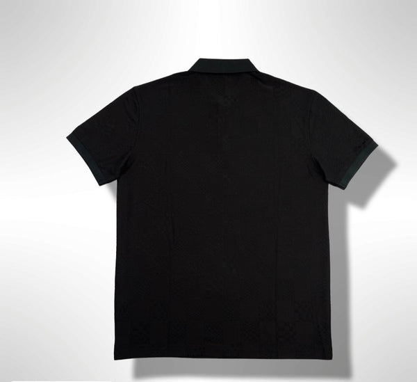 Men's Black Trendy Polo