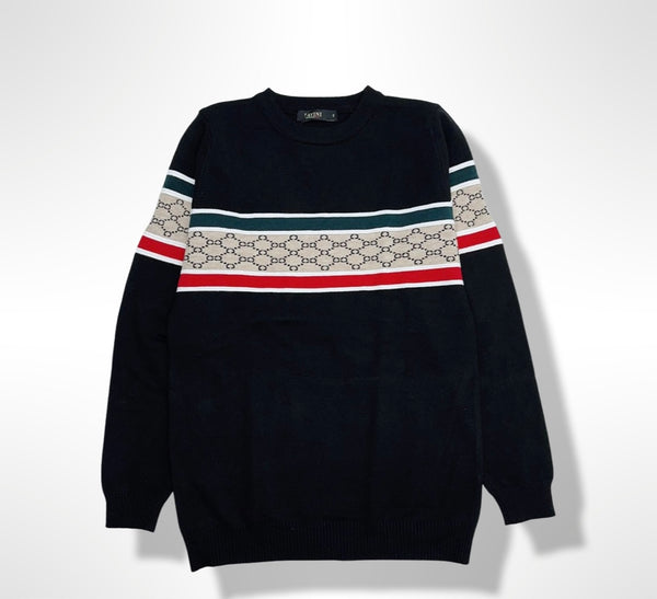 Pavini Crewneck Black Sweater