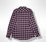 Zino Vizo Blue/Red Flannel Shirt