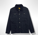 Men's Shepra Black Jean Jacket