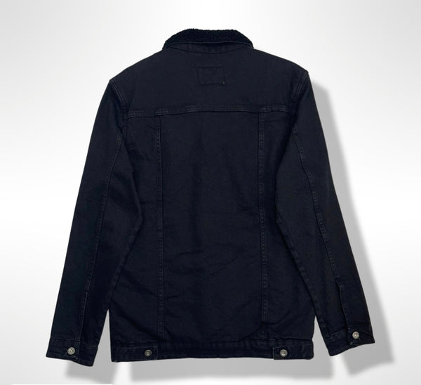 Men's Shepra Black Jean Jacket