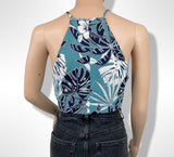 Crop Tank Puff Print